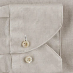 Casual Light Beige Jersey Stretch Shirt - Stenströms -ETON Store 8400008270200 5