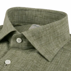 Casual Green Jersey Stretch Slimline Shirt - Stenströms 6 Casual Green Jersey Stretch Slimline Shirt - Stenströms -ETON Store 8400008551450 3