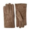 Brown Bernard Lambskin Suede Fur-Lined Gloves - Hestra 2 Brown Bernard Lambskin Suede Fur-Lined Gloves - Hestra -ETON Store 849 55b575c31f 2001070 750 1 original