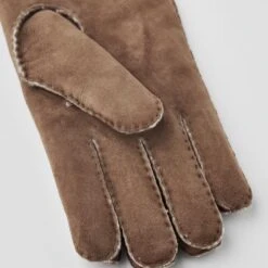 Brown Bernard Lambskin Suede Fur-Lined Gloves - Hestra 10 Brown Bernard Lambskin Suede Fur-Lined Gloves - Hestra -ETON Store 849 fa2c3380e1 2001070 750 5 original