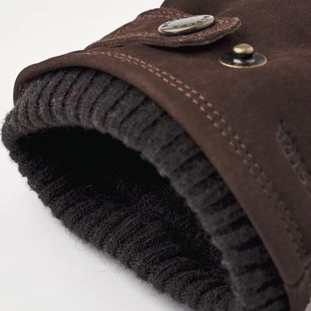 Espresso Bergvik Goat Nubuck Primaloft Gloves - Hestra 5 Espresso Bergvik Goat Nubuck Primaloft Gloves - Hestra - Image 3