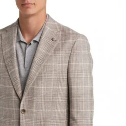 Taupe Prince-of-Wales Cotton-Wool McAllen Contemporary Fit Sport Jacket - Jack Victor 1913 9 Taupe Prince-of-Wales Cotton-Wool McAllen Contemporary Fit Sport Jacket - Jack Victor 1913 -ETON Store 8b8bd625 ebbe 489a b8d7 bbb35eb175cf