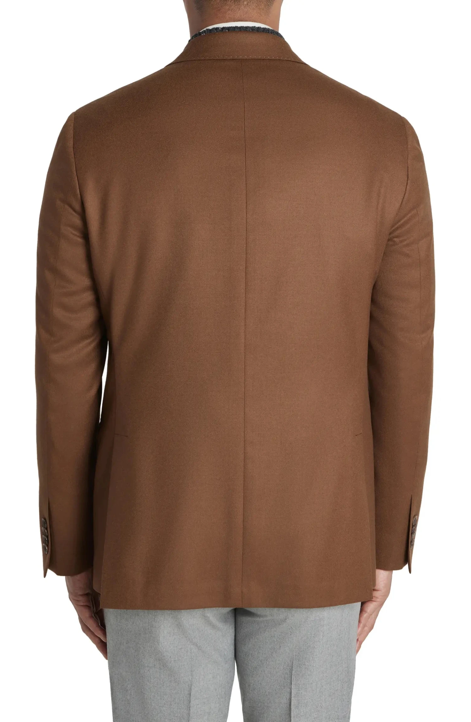 Tobacco Brown Double Breasted Martin Contemporary Fit Sport Jacket - Jack Victor 4 Tobacco Brown Double Breasted Martin Contemporary Fit Sport Jacket - Jack Victor - Image 2