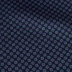 Blue Patterned Silk Hankie - Stenströms 6 Blue Patterned Silk Hankie - Stenströms -ETON Store 9233300000181 2