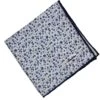 Navy & White Floral Silk Hankie - Stenströms 1 Navy & White Floral Silk Hankie - Stenströms -ETON Store 923344 181 STENSTROMS 1