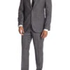 Charcoal Sharkskin Essence Contemporary Fit Suit - Jack Victor