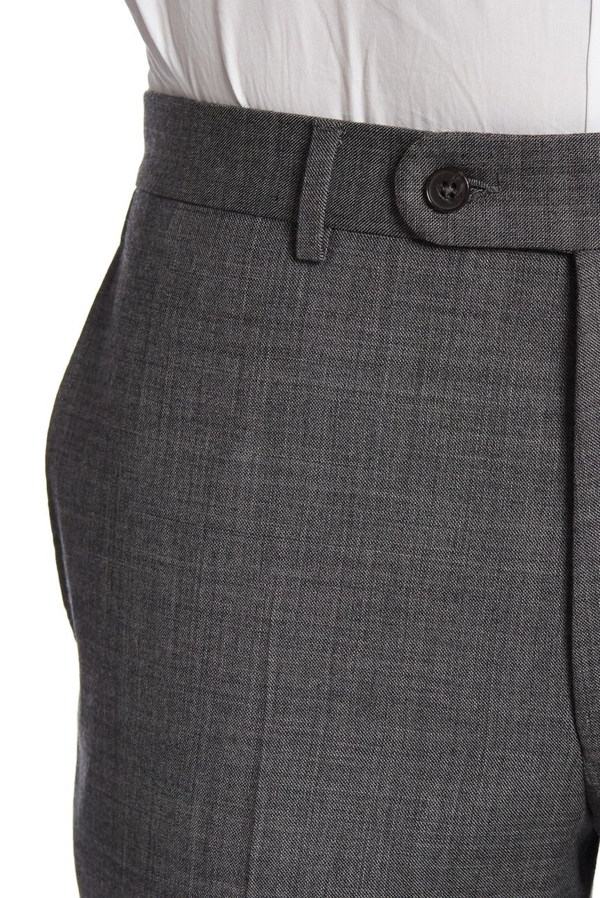 Charcoal Sharkskin Essence Contemporary Fit Suit - Jack Victor 5 Charcoal Sharkskin Essence Contemporary Fit Suit - Jack Victor - Image 3