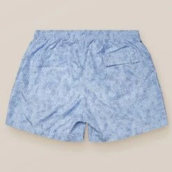 Light Blue Micro Geometric Print Swim Shorts - ETON 12 Light Blue Micro Geometric Print Swim Shorts - ETON -ETON Store 9437 f4e1d21c32 original