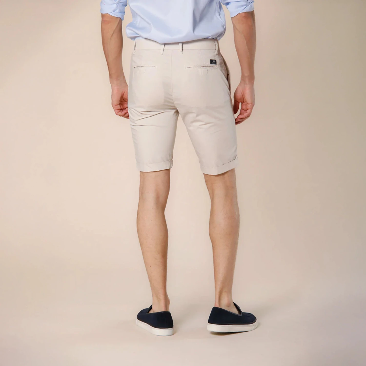 Bone Stretch Cotton Bermuda Shorts - Mason's 6 Bone Stretch Cotton Bermuda Shorts - Mason's - Image 4