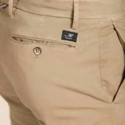 Caramel Twill Stretch Slim Fit Chino - Mason's 11 Caramel Twill Stretch Slim Fit Chino - Mason's -ETON Store 9PN21673MBE130075 5