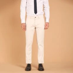 Bone Twill Stretch Slim Fit Chino - Mason's 8 Bone Twill Stretch Slim Fit Chino - Mason's -ETON Store 9PN2R4973 MBE070 020 2
