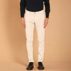 Ivory Baby Cord Slim Fit Stretch Chino - Mason's 8 Ivory Baby Cord Slim Fit Stretch Chino - Mason's -ETON Store 9PN2R4973 VBE011 020 3