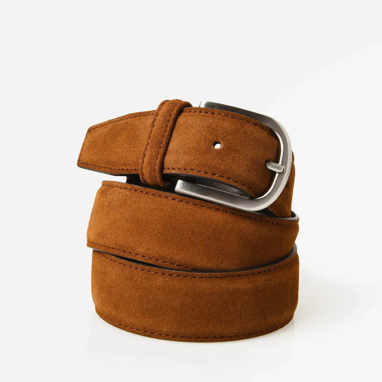 Chestnut Mid Brown Suede Belt - Anderson's 3 Chestnut Mid Brown Suede Belt - Anderson's