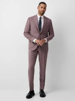Pale Berry Urban Slim Sartorial Fit Wool Suit - Jack Victor 24 Pale Berry Urban Slim Sartorial Fit Wool Suit - Jack Victor -ETON Store A1 1 d3f2e549 2726 4820 9d41 115e5a31ca49