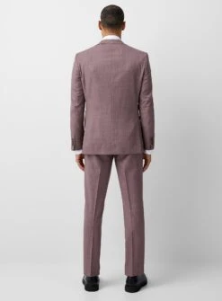 Pale Berry Urban Slim Sartorial Fit Wool Suit - Jack Victor 25 Pale Berry Urban Slim Sartorial Fit Wool Suit - Jack Victor -ETON Store A3 1