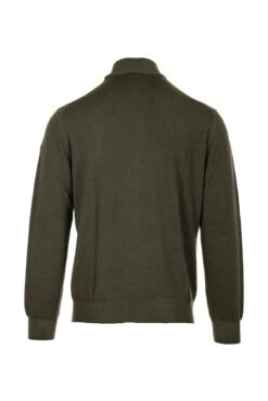 Paul&Shark Sage Green Garment Dyed Wool Half-Zip Sweater - Paul & Shark 13 Paul&Shark Sage Green Garment Dyed Wool Half-Zip Sweater - Paul & Shark -ETON Store AI24 paul2020shark 11311100761 1 P
