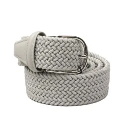 Light Gray Woven Elastic Belt - Anderson's 12 Light Gray Woven Elastic Belt - Anderson's -ETON Store ANDERSONS NE37 G3 2