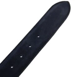 Midnight Blue Nubuck Soft Suede Leather Belt - Anderson's 9 Midnight Blue Nubuck Soft Suede Leather Belt - Anderson's -ETON Store ANDERSONS PL146 B10 4