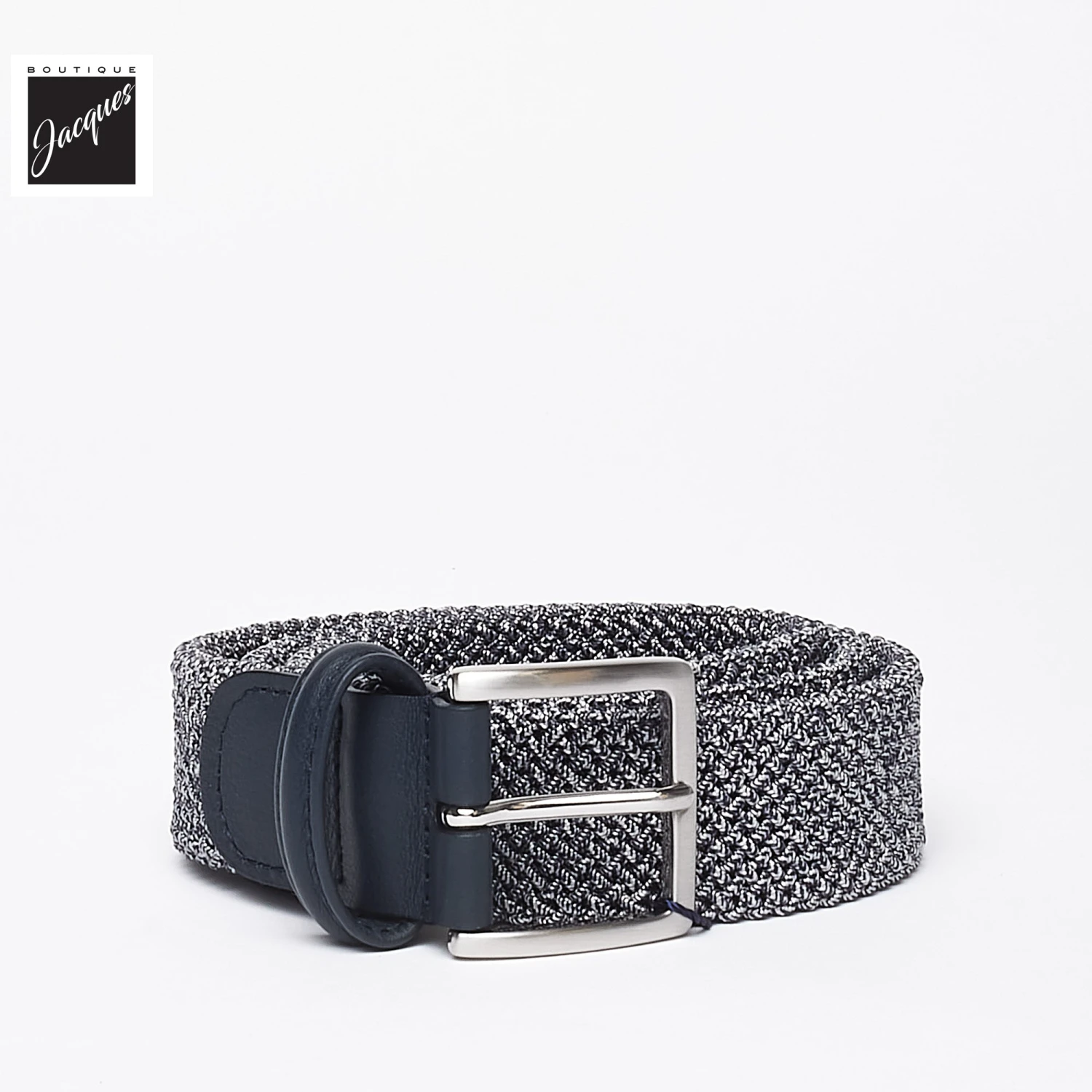 Graphite Mélange Woven Elastic Belt - Anderson's 3 Graphite Mélange Woven Elastic Belt - Anderson's