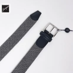 Graphite Mélange Woven Elastic Belt - Anderson's 7 Graphite Mélange Woven Elastic Belt - Anderson's -ETON Store ANDERSON SNE94 003 3