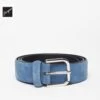 Sky Blue Suede Belt - Anderson's -ETON Store ANDERSON SPL11 B5 2