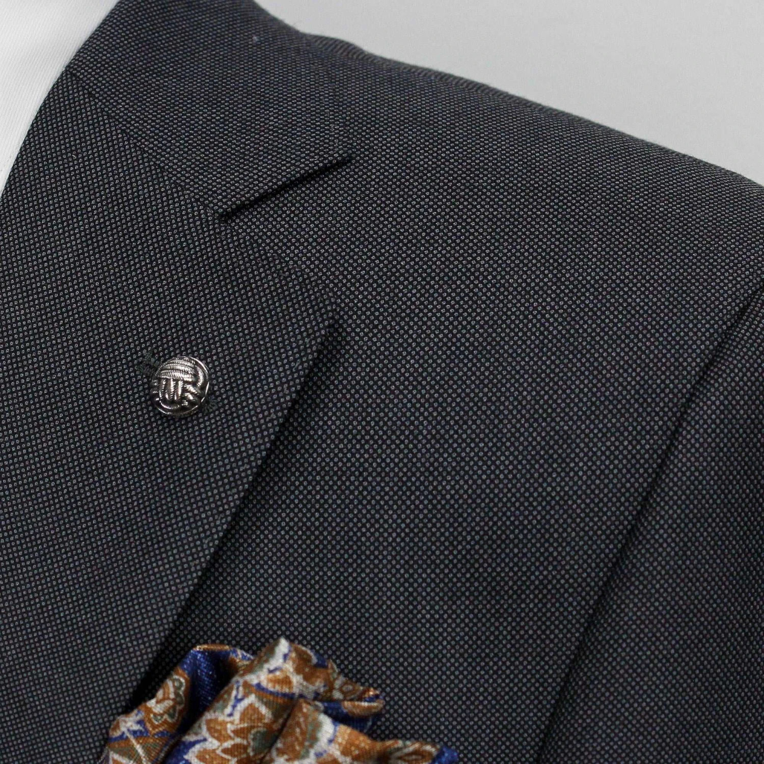 Anniversary Charcoal Nailhead Mason Contemporary Fit Wool Suit - Jack Victor 8 Anniversary Charcoal Nailhead Mason Contemporary Fit Wool Suit - Jack Victor - Image 6