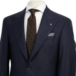 Navy Blue Solid Morgan Contemporary Fit Wool Suit - Jack Victor 10 Navy Blue Solid Morgan Contemporary Fit Wool Suit - Jack Victor -ETON Store ANNCT2 MORGAN 5