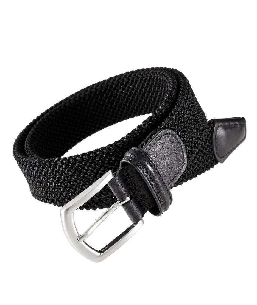 Solid Black Woven Belt - Anderson's 3 Solid Black Woven Belt - Anderson's