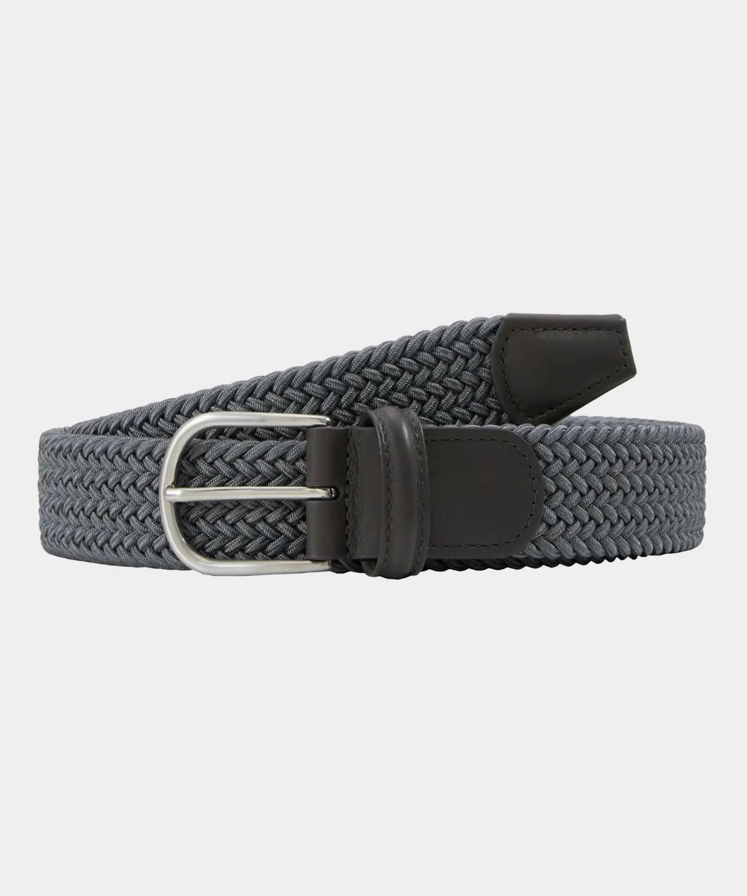 Gray Woven Elastic Belt - Anderson's 3 Gray Woven Elastic Belt - Anderson's