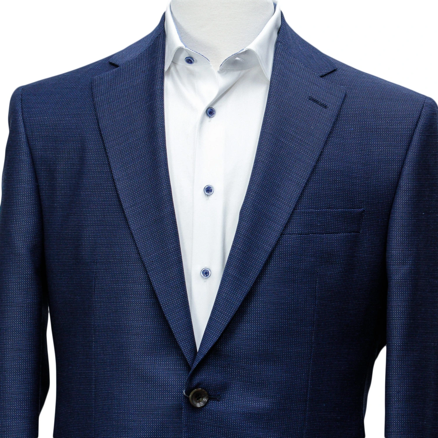 Jack Victor Blue Nail-head Esprit Modern Fit Suit 6 Jack Victor Blue Nail-head Esprit Modern Fit Suit - Image 4