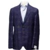 Mid-Blue With Burgundy Check Midland Contemporary Fit Sport Coat Loro Piana - Jack Victor 1 Mid-Blue With Burgundy Check Midland Contemporary Fit Sport Coat Loro Piana - Jack Victor -ETON Store Blue JACK VICTOR MIDLAND 6