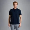 Paul&Shark Navy Shark Badge Double Piqué Cotton Polo Shirt - Paul & Shark 2 Paul&Shark Navy Shark Badge Double Piqué Cotton Polo Shirt - Paul & Shark -ETON Store C0P1013 013 02