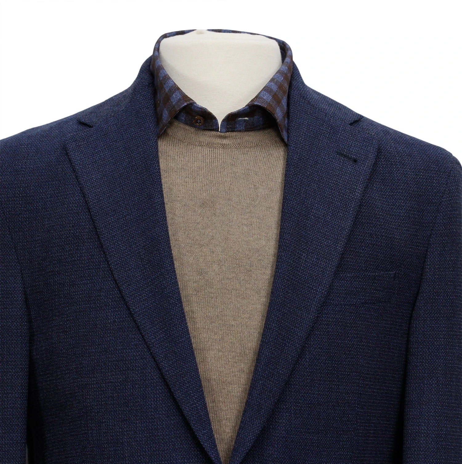 Dark Blue Wool Hartford Contemporary Fit Unconstructed Sport Jacket - Jack Victor 5 Dark Blue Wool Hartford Contemporary Fit Unconstructed Sport Jacket - Jack Victor - Image 3
