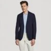 Navy Blue Knit Comfortwear Hampton Contemporary Fit Wool Sport Jacket - Jack Victor 1 Navy Blue Knit Comfortwear Hampton Contemporary Fit Wool Sport Jacket - Jack Victor -ETON Store C1273 5756