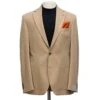 Light Beige Melange Hampton Contemporary Fit Knit Sport Jacket - Jack Victor 2 Light Beige Melange Hampton Contemporary Fit Knit Sport Jacket - Jack Victor -ETON Store C1516