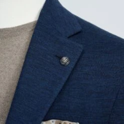 Navy Blue Hartford Contemporary Fit Wool Silk Sport Jacket - Jack Victor 11 Navy Blue Hartford Contemporary Fit Wool Silk Sport Jacket - Jack Victor -ETON Store C1555 HARTFORD 5