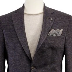 Brown Mélange Wool & Silk Hartford Contemporary Fit Sport Coat - Jack Victor 26 Brown Mélange Wool & Silk Hartford Contemporary Fit Sport Coat - Jack Victor -ETON Store C1560 HARTFORD 4