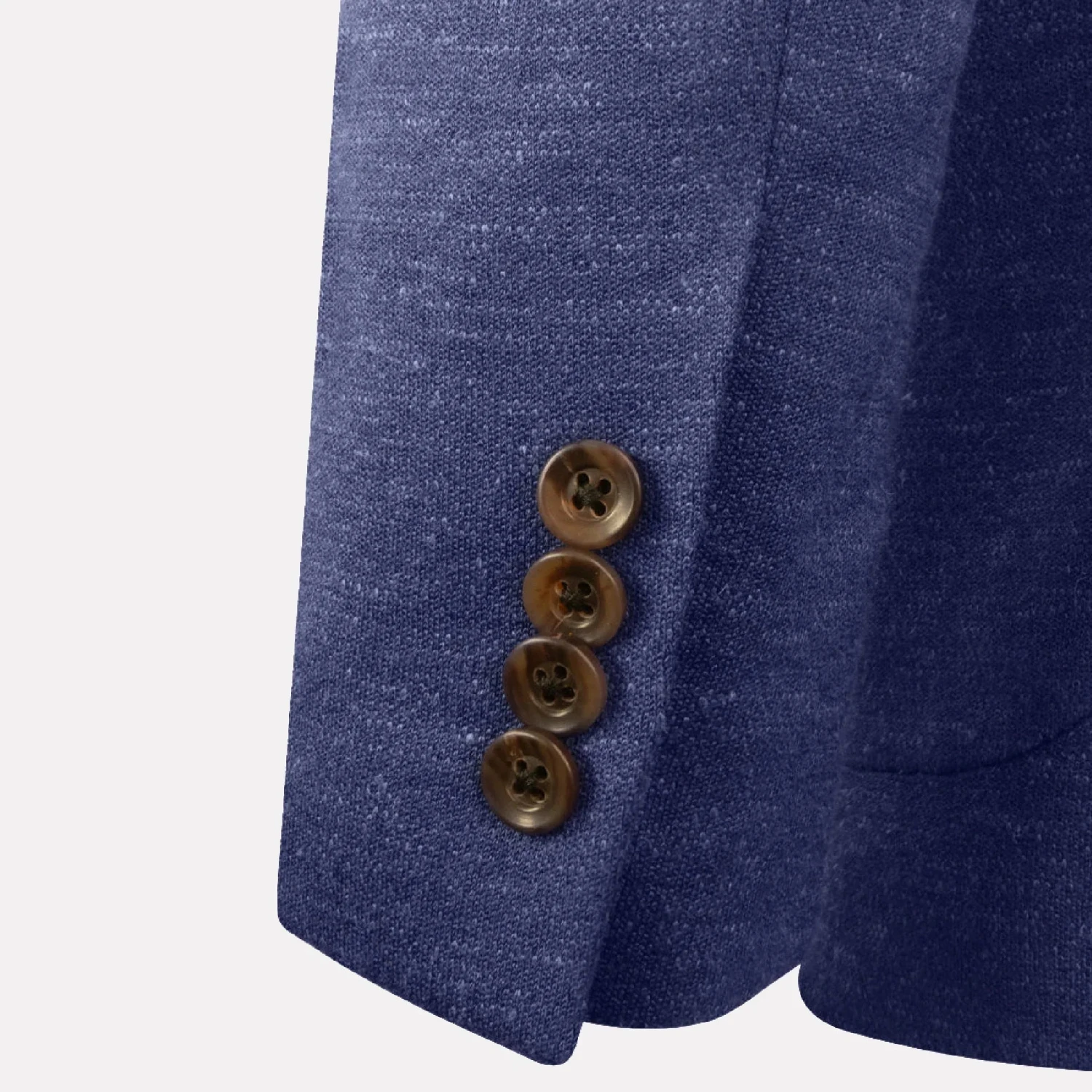Blue Wool/Silk/Linen Hartford Contemporary Fit Sport Jacket - Jack Victor 8 Blue Wool/Silk/Linen Hartford Contemporary Fit Sport Jacket - Jack Victor - Image 6