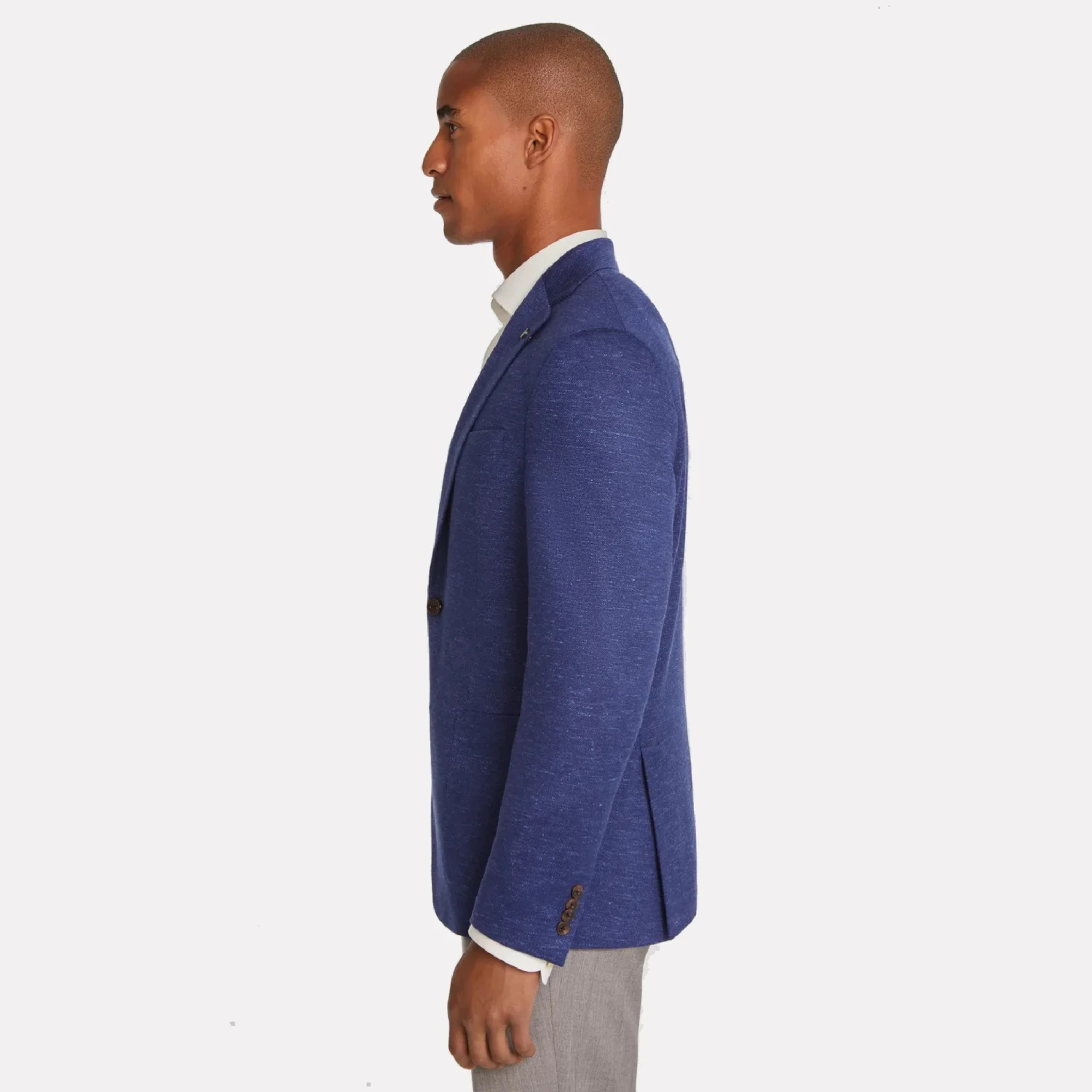 Royal Blue Hartford Contemporary Fit Wool-Silk Sport Jacket - Jack Victor 4 Royal Blue Hartford Contemporary Fit Wool-Silk Sport Jacket - Jack Victor - Image 2