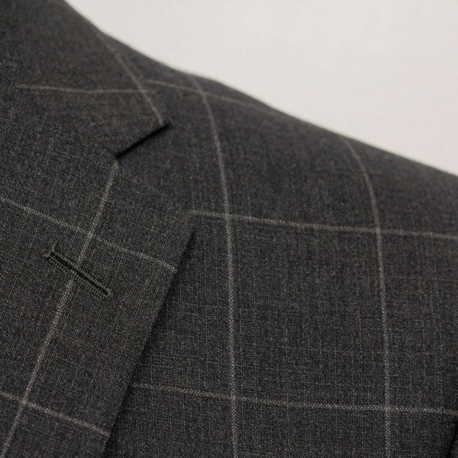 Charcoal Window-pane Check - Fraser Slim Fit Suit Jack Victor 7 Charcoal Window-pane Check - Fraser Slim Fit Suit Jack Victor - Image 5