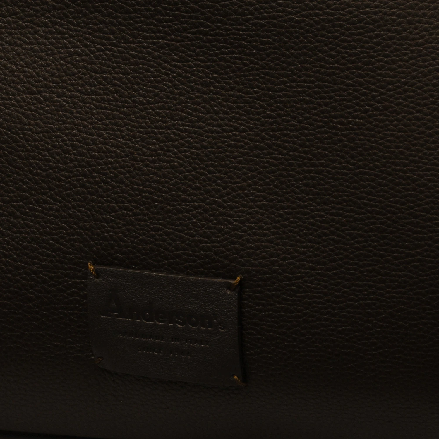 Dark Brown Full Grain Calf-Leather Weekender Bag - Anderson's 4 Dark Brown Full Grain Calf-Leather Weekender Bag - Anderson's - Image 2