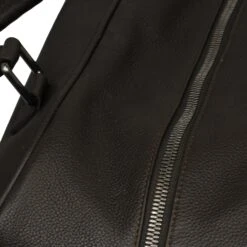 Dark Brown Full Grain Calf-Leather Weekender Bag - Anderson's 15 Dark Brown Full Grain Calf-Leather Weekender Bag - Anderson's -ETON Store D0015 PL132 M1 12