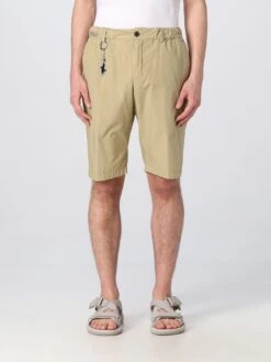 Paul&Shark Beige Ultralight Cotton Poplin Stretch Shorts - Paul & Shark