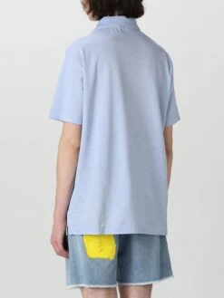 Paul&Shark Organic Cotton Dusty Blue Polo - Paul & Shark 6 Paul&Shark Organic Cotton Dusty Blue Polo - Paul & Shark -ETON Store E17105.120 2