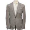 Taupe Unconstructed Contemporary Fit Cotton-Linen Sport Jacket - Jack Victor 1 Taupe Unconstructed Contemporary Fit Cotton-Linen Sport Jacket - Jack Victor -ETON Store EJ2102 Jack Victor 1