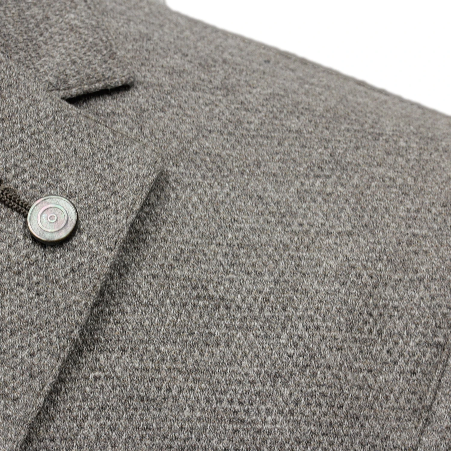Taupe Unconstructed Contemporary Fit Cotton-Linen Sport Jacket - Jack Victor 8 Taupe Unconstructed Contemporary Fit Cotton-Linen Sport Jacket - Jack Victor - Image 6