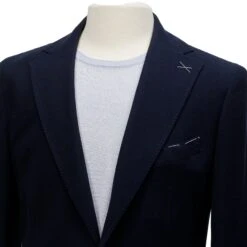 Navy Blue Loro Piana Cotton Slim Fit Soft Sport Jacket - ELEVENTY PLATINUM 13 Navy Blue Loro Piana Cotton Slim Fit Soft Sport Jacket - ELEVENTY PLATINUM -ETON Store ELEVENTY I75GIAC12 11 4