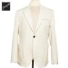 Cream Cotton Stretch Laser Cut Sport Jacket - ELEVENTY 1 Cream Cotton Stretch Laser Cut Sport Jacket - ELEVENTY -ETON Store ELEVENTYCREAMK70GIAA01 02 1