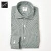 Dark Green Striped Superior Cotton Modern Fit Dress Shirt - SONRISA 1 Dark Green Striped Superior Cotton Modern Fit Dress Shirt - SONRISA -ETON Store ETH1 ET021 06 1