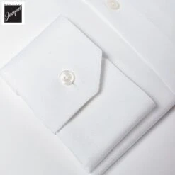 White Solid Cotton-Tencel Lyocell Slim Fit Shirt - ETON 9 White Solid Cotton-Tencel Lyocell Slim Fit Shirt - ETON -ETON Store ETON10001353500 4